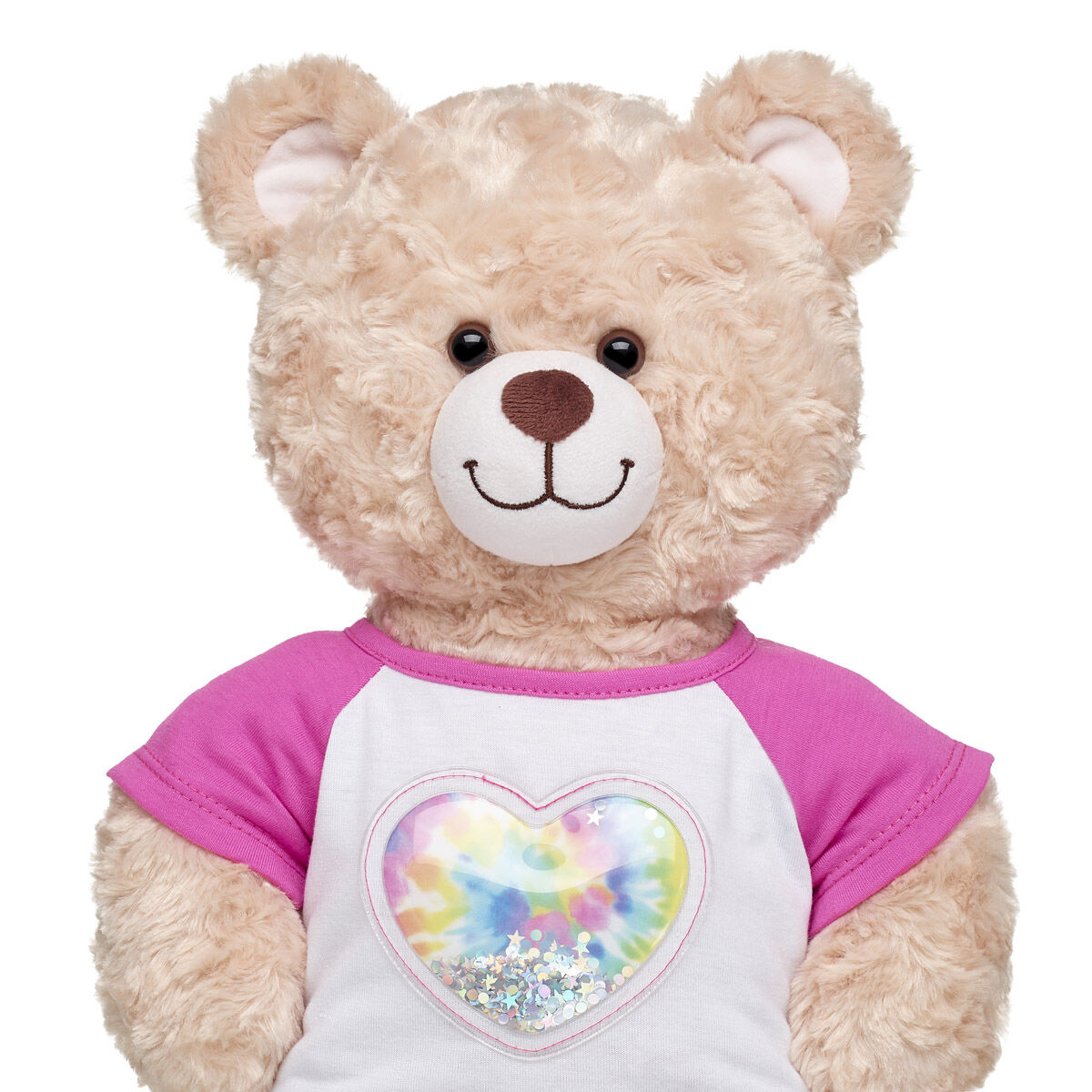 Tie-Dye Sequin Heart T-Shirt