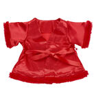 Online Exclusive Fuzzy Trim Red Robe
