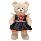 Halloween Black, Purple & Orange Witch Dress - Build-A-Bear®