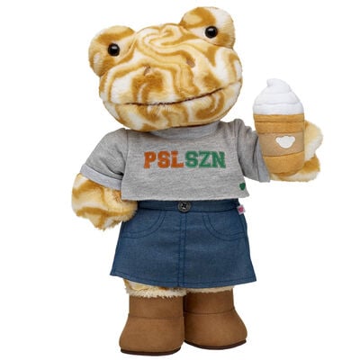 Frappe Frog Stuffed Animal PSL SZN Gift Set
