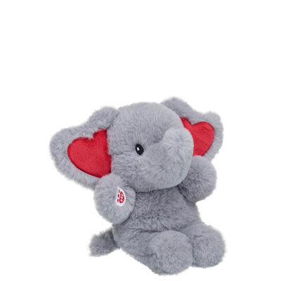 Build-A-Bear Mini Beans&reg; Love You Tons Elephant Stuffed Animal