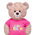 Pink Happy Birthday T-Shirt
