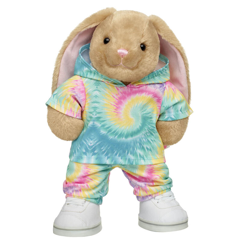 Pawlette&trade; Bunny Plush Tie-Dye Athleisure Gift Set - Build-A-Bear Workshop&reg;