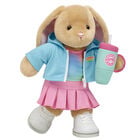 Pawlette™ Bunny Plush Summer Athleisure Gift Set with Tumbler