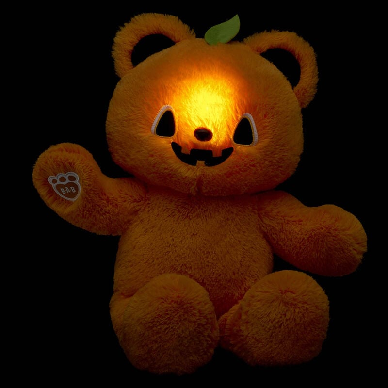 Light-Up Pumpkin Glow Teddy Bear - Build-A-Bear Workshop&reg;