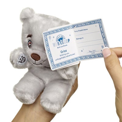 Build-A-Bear Mini Beans&reg; Grizz Plush