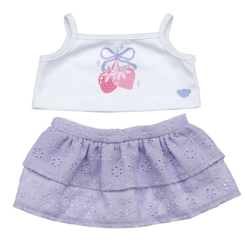 Strawberry Tank & Skirt Set by Build-A-Bear