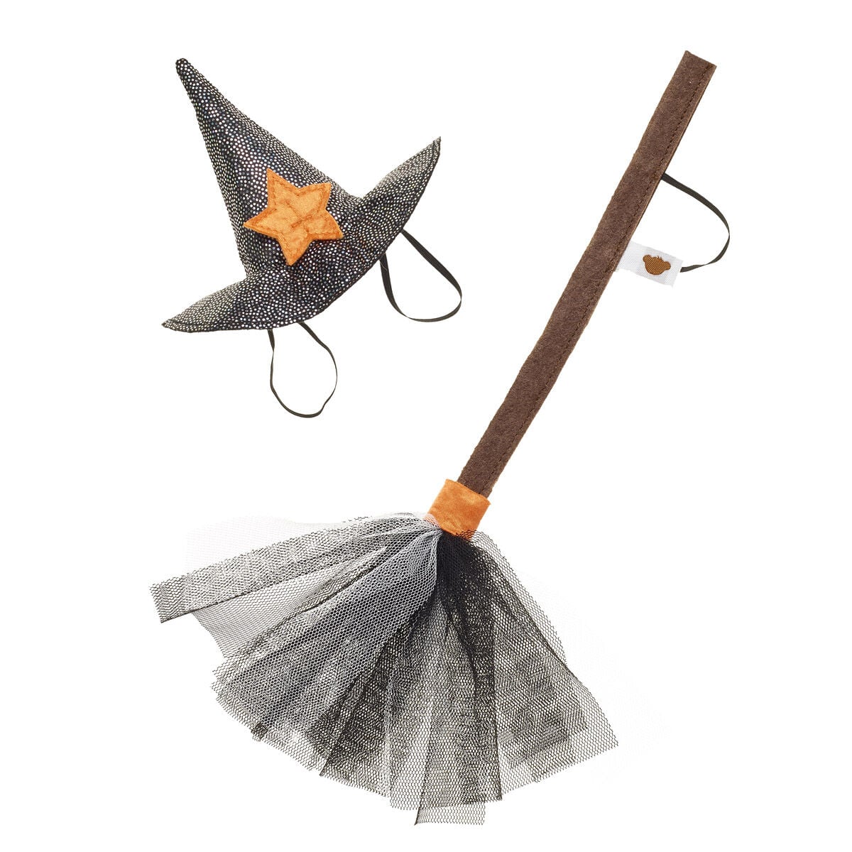 Witch Hat and Broom Set