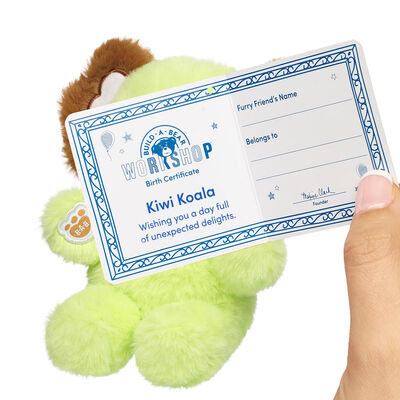Build-A-Bear Mini Beans&reg; Coconut Lime Koala Stuffed Animal