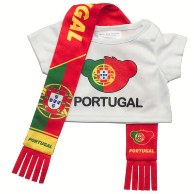 Portugal Scarf and T-Shirt Set