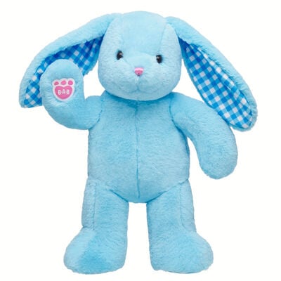 Blue Gingham Pawlette&trade; Bunny Plush
