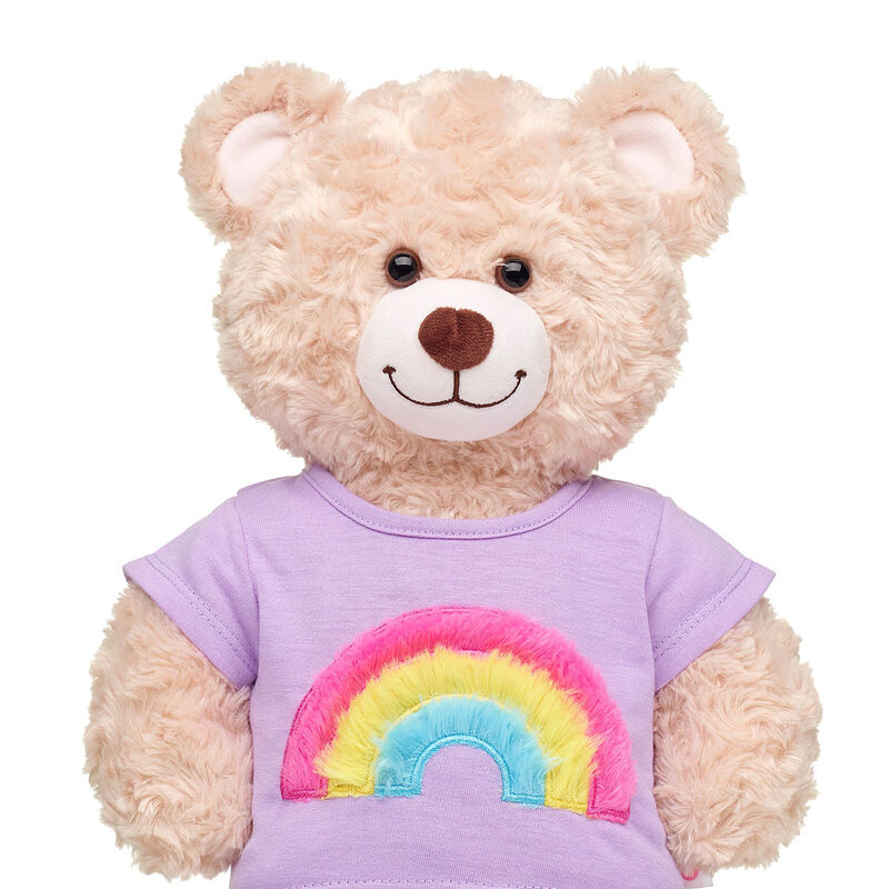 Fuzzy Rainbow T-Shirt