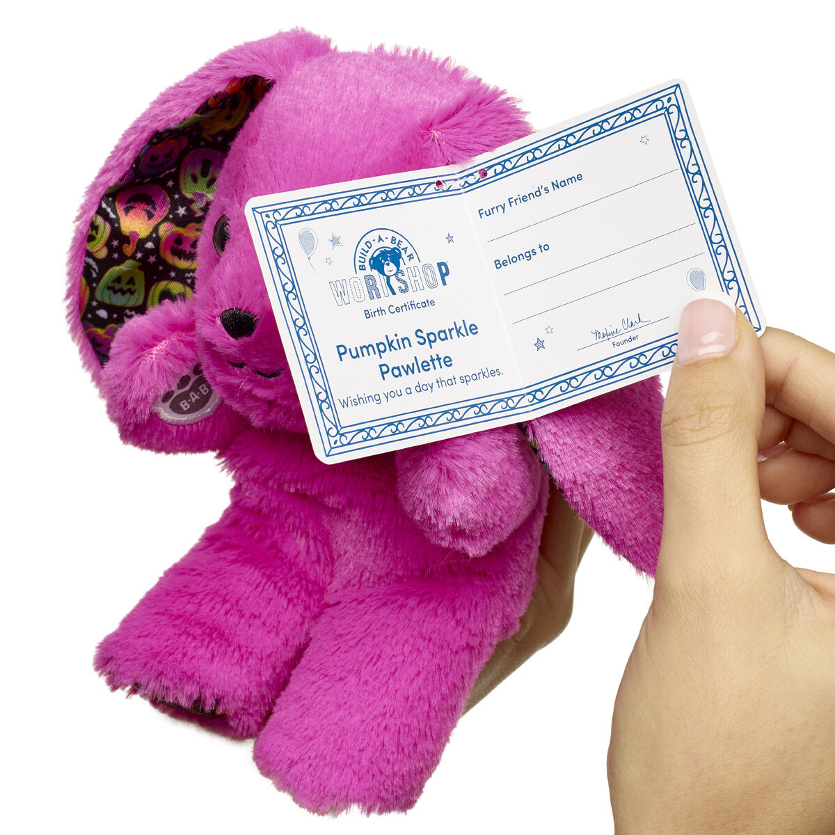 Mini Beans Hoppy Halloween Pawlette™ Bunny Plush Toy | Build-A-Bear