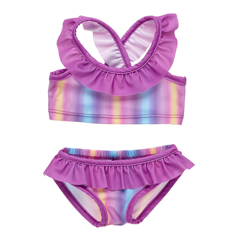 Two-Piece Rainbow Bikini for Stuffed Animals | Shop at Build-A-Bear®