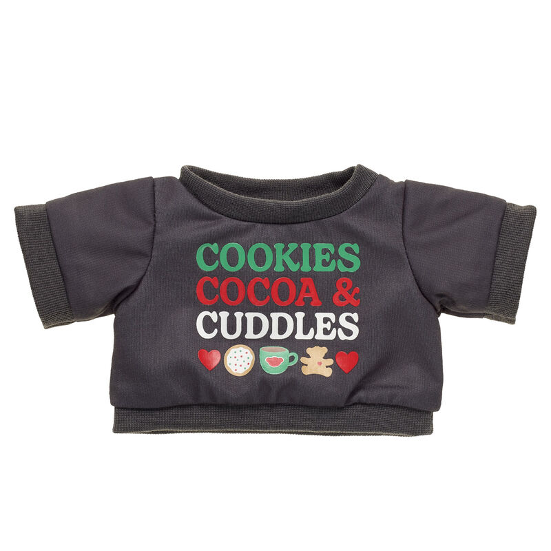 Online Exclusive "Cookies, Cocoa & Cuddles" Sweatshirt for Stuffed Animals - Build-A-Bear Workshop&reg;
