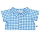 Blue Gingham Shirt by Build-A-Bear