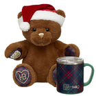Christmas Cheer Teddy Bear with Swig Mug Tumbler