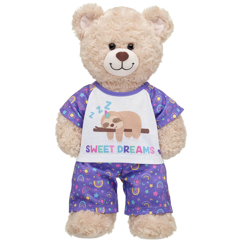 Rainbow Sloth PJ Set