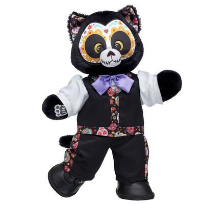 D&iacute;a de los Muertos Cat Stuffed Animal Suit Gift Set
