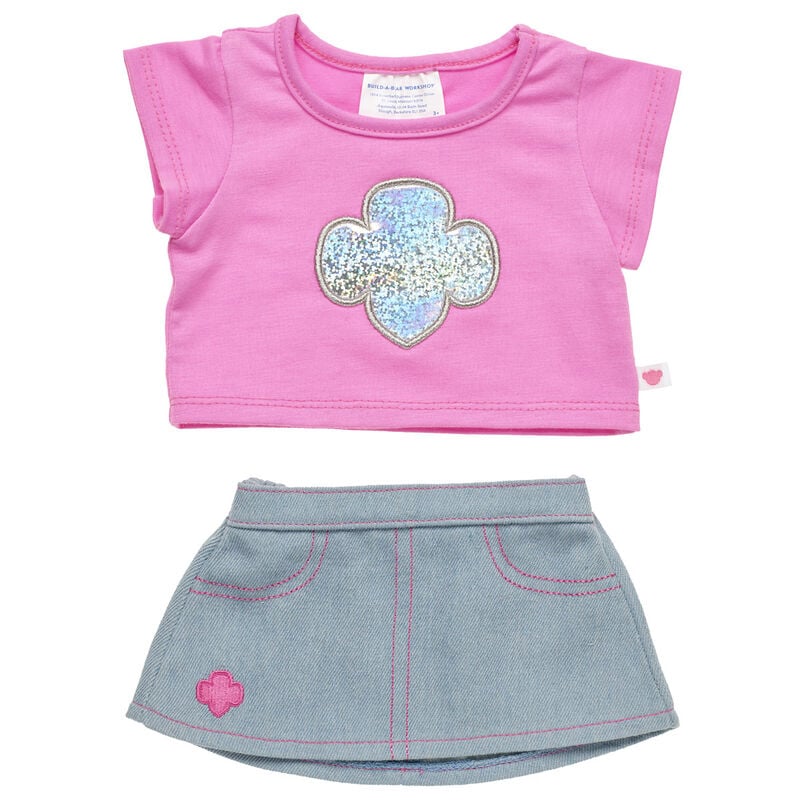 Girl Scout Trefoil Skirt Set - Build-A-Bear Workshop&reg;