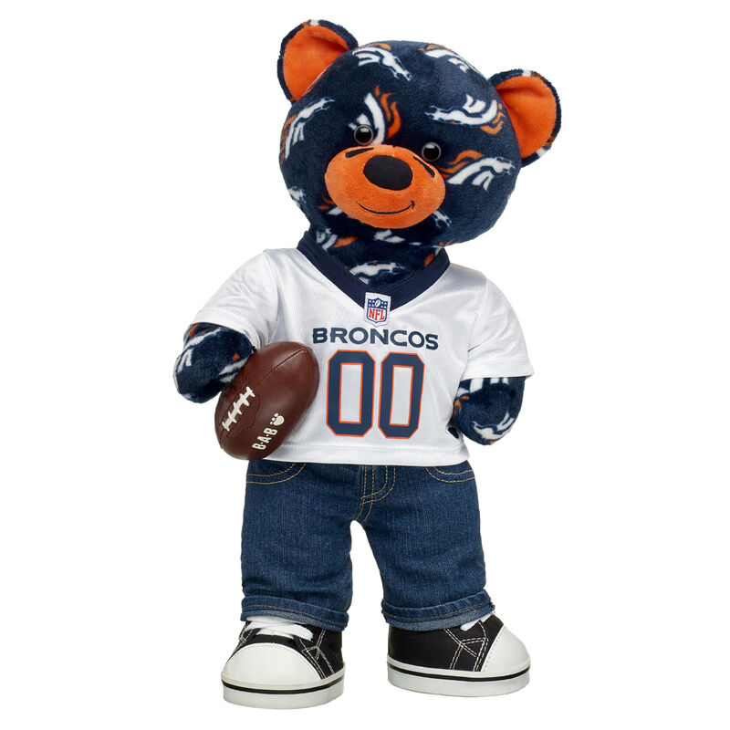 Football Bear Denver Broncos Gift Set BuildABear®