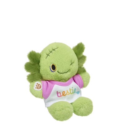 Build-A-Bear Mini Beans® Zombie Axolotl Stuffed Animal with Bestie T-Shirt