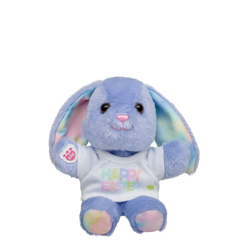 Mini Beans Pastel Paws Pawlette™ Bunny Plush with Happy Easter T-Shirt - Build-A-Bear Workshop®