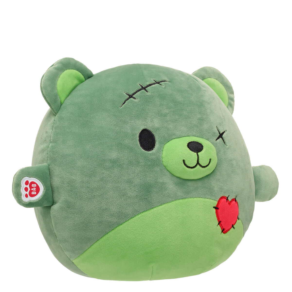 Build-A-Bear Workshop 緑色クマのぬいぐるみ SKOOSHERZ™ ZomBear Stuffed Animal | Build-A-Bear