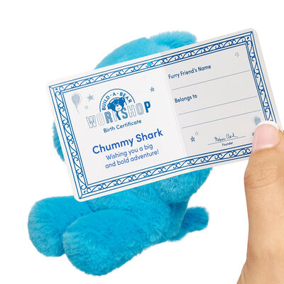 Build-A-Bear Mini Beans&reg; Chummy Shark Stuffed Animal