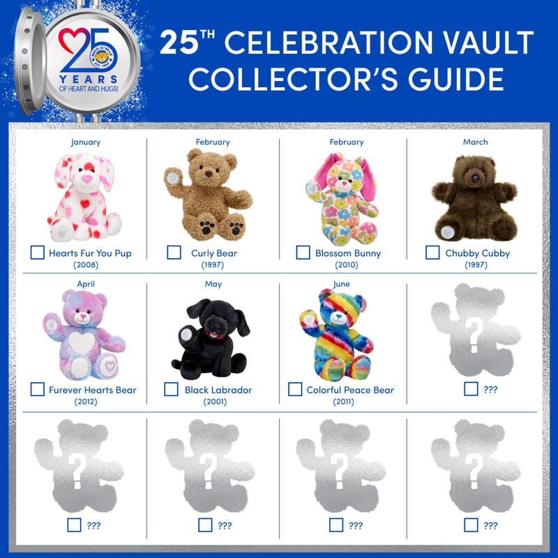 Colorful Peace Bear - 25th Anniversary Edition