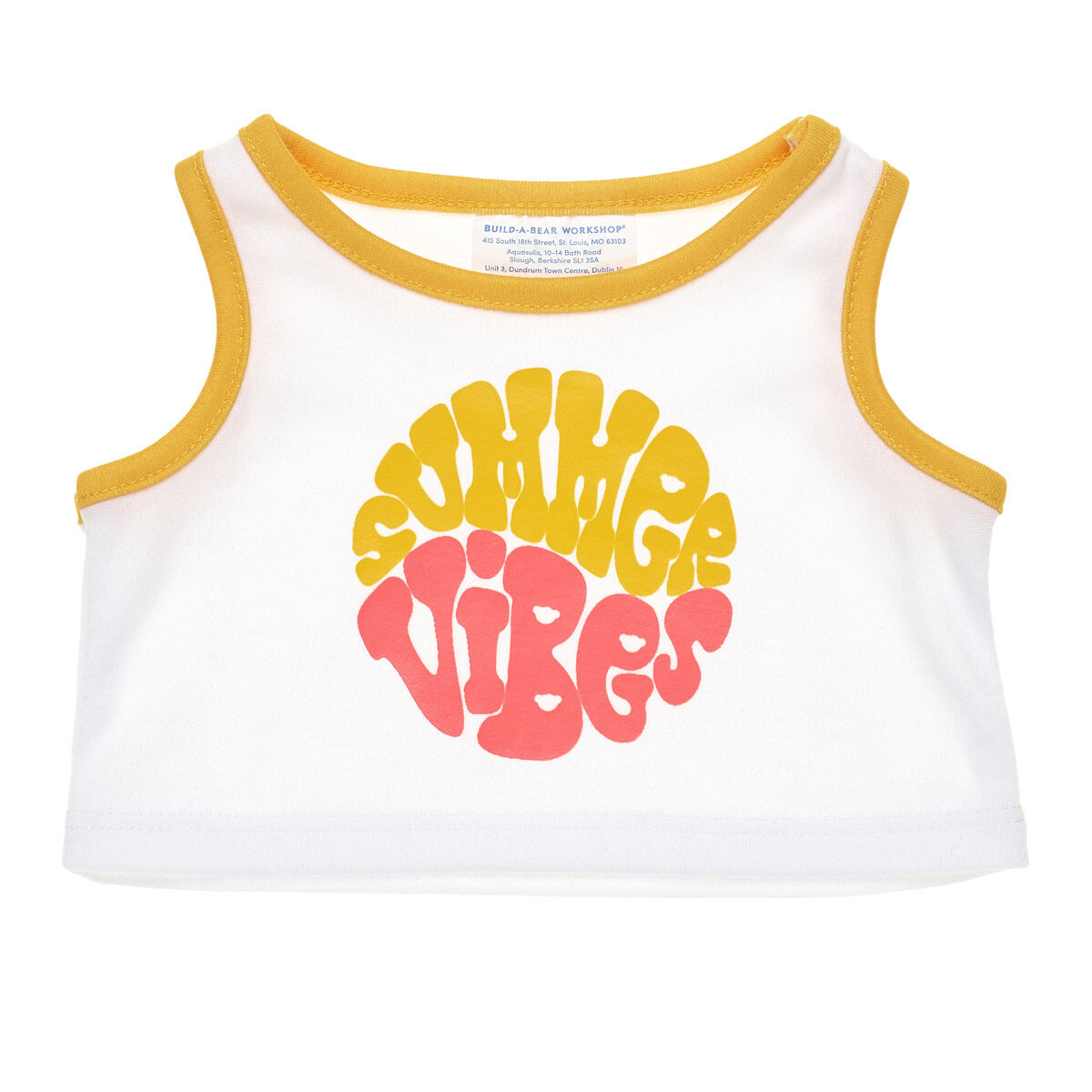 Summer Vibes Stuffed Animal Tank Top