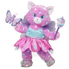 Beary Fairy Cat Stuffed Animal Unicorn Fairy Gift Set with Butterfly