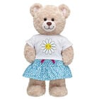 Daisy Print T-Shirt with Skirt