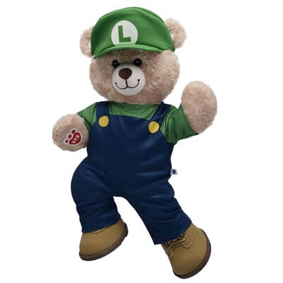 Super Mario&trade; Happy Hugs Teddy Bear Luigi Gift Set