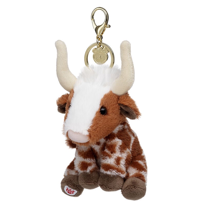 Longhorn Plush Bag Charm plush by Build-A-Bear