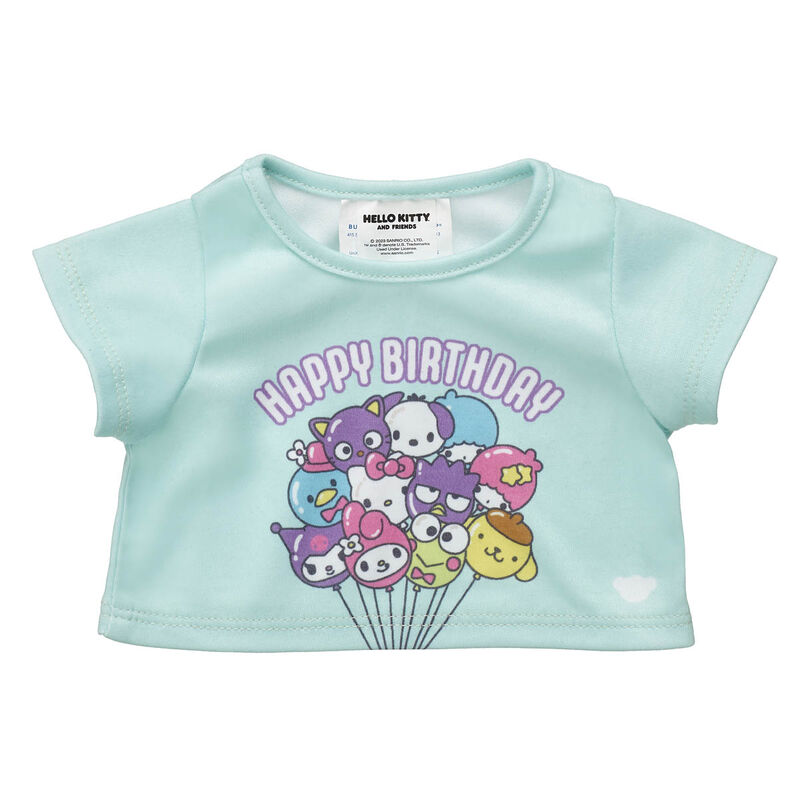 Sanrio&reg; Hello Kitty&reg; and Friends "Happy Birthday" T-Shirt - Build-A-Bear Workshop&reg;