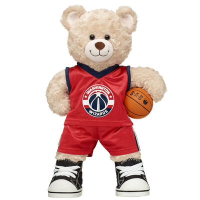 Happy Hugs Teddy Bear Washington Wizards Basketball Gift Set