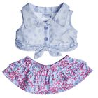 Palm Tree Skirt Outfit 2 pc.