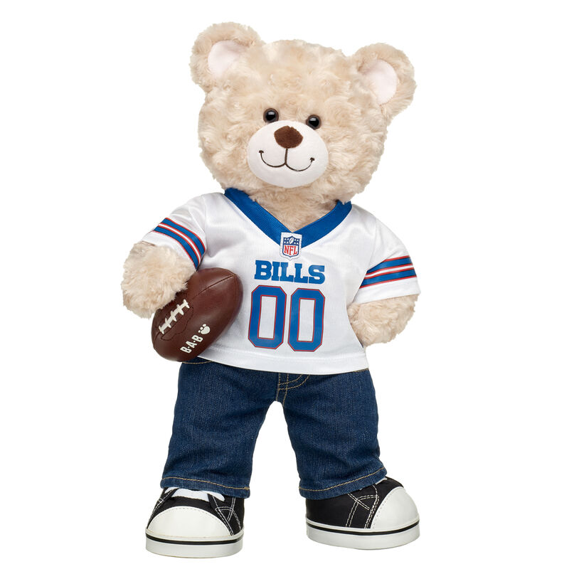 Happy Hugs Teddy Football Buffalo Bills Gift Set BuildABear®