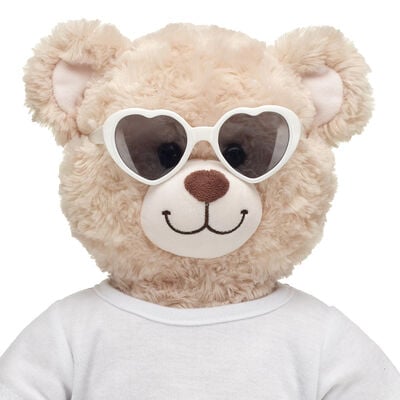 White Heart Sunglasses