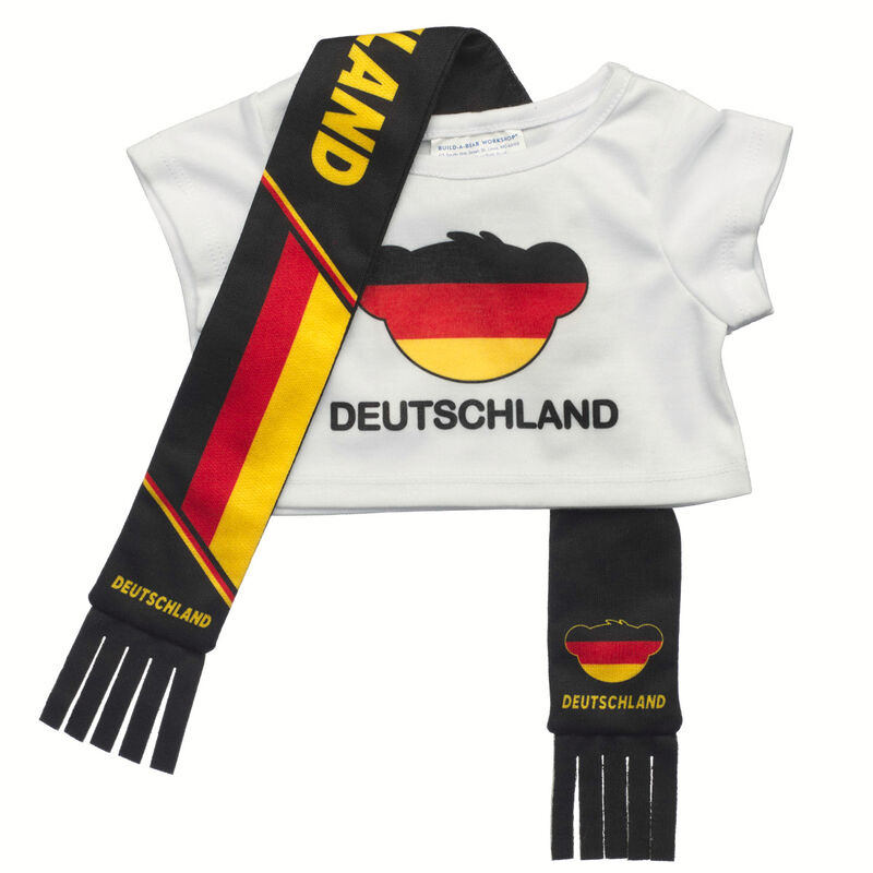Germany Scarf and T-Shirt Set by Build-A-Bear