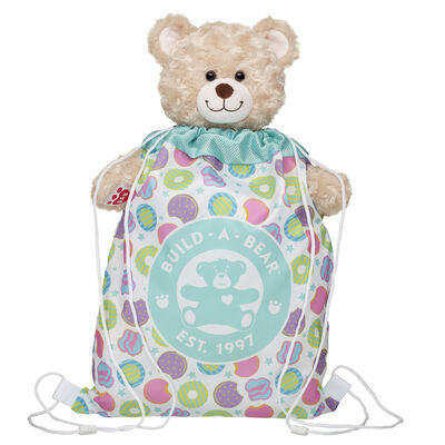 Girl Scout Cookie Print Toy Bear Carrier 