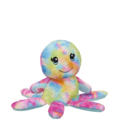 Build-A-Bear Mini Beans&reg; Rainbow Octopus Stuffed Animal