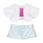Faux Fur Jacket and Sequin Skirt Outfit - Build-A-Bear®