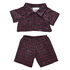 Online Exclusive Black Heart Satin Pajamas