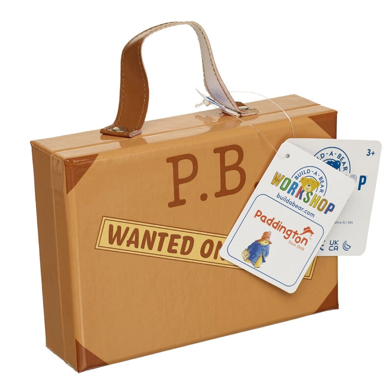 Online Exclusive Paddington&trade; Suitcase for Plush Toys - Build-A-Bear Workshop&reg;