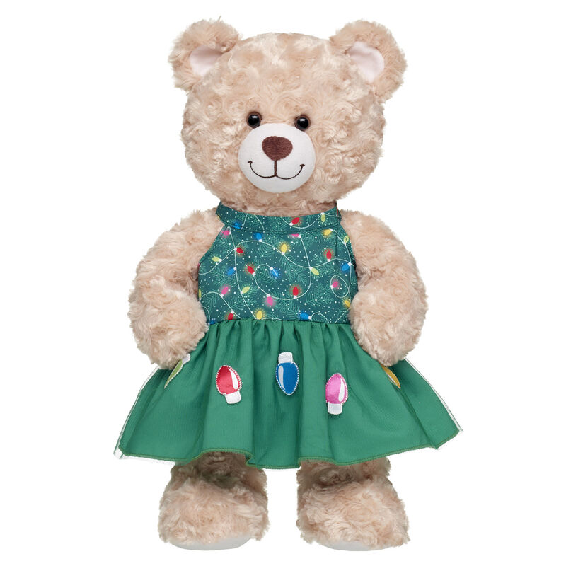 build a bear christmas dress Holiday Lights Dress