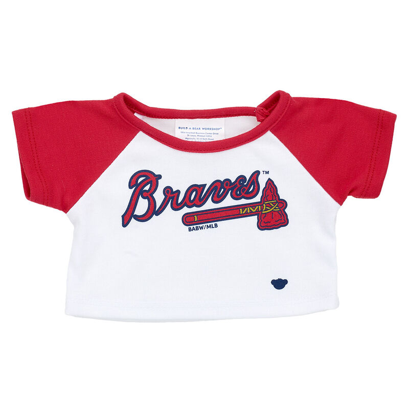 Atlanta Braves™ Baseball T-Shirt for Stuffed Animals