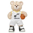 Happy Hugs Teddy Bear Utah Jazz Basketball Gift Set