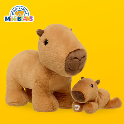 Capybara Stuffed Animal & Build-A-Bear Mini Beans&reg; Gift Set
